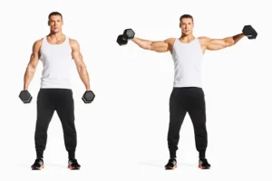 Dumbbell lateral raises