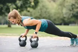 Kettlebell-pushup