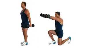 Lunge-Front-Raise