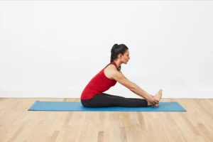 Seated forward bend