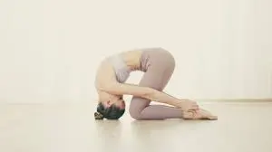 Shashankasana pose