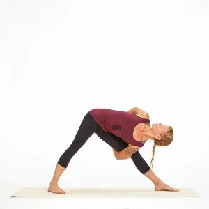 baddha trikonasana