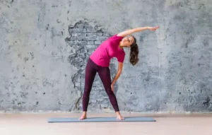 konasana (angle pose)