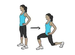 reverse lunge