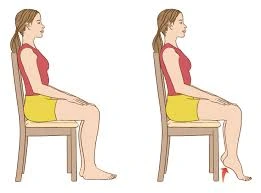 seated heel taps