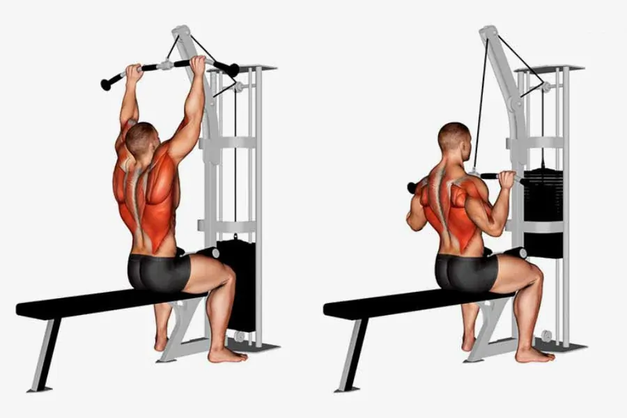 Lat pulldowns