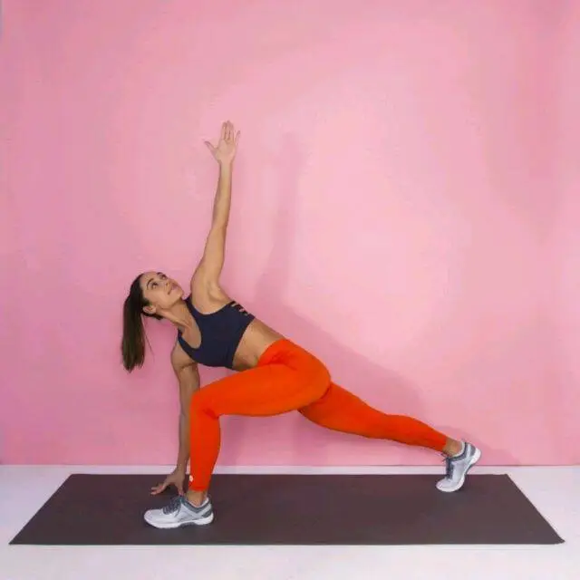 Lunge with Spinal Twist