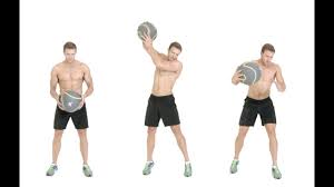 One-Arm Medicine Ball Slams