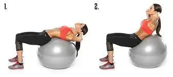 Stability-ball-situps