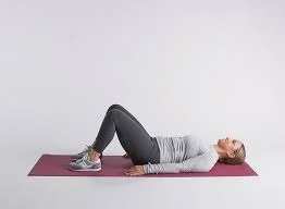 Pelvic tilts exercise