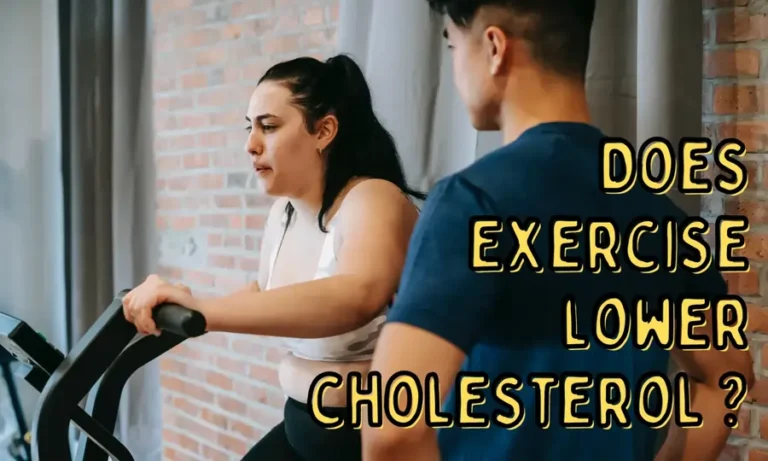 does exercise lower cholesterol