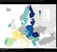 Obesity rate in europe