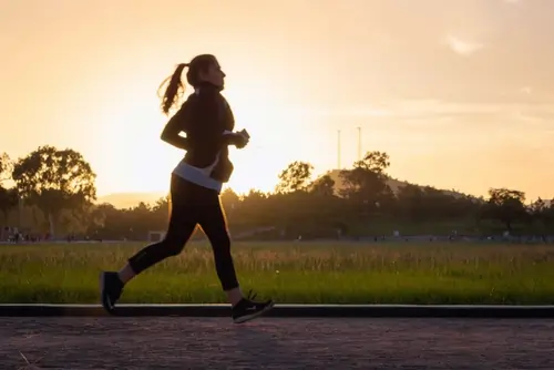 jogging