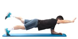 Plank with Arm and Leg Reach